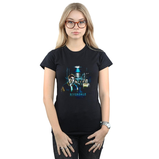 Li-cense Riverdale dames overstroomd gangpad katoenen t-shirt UTBI38201_black large