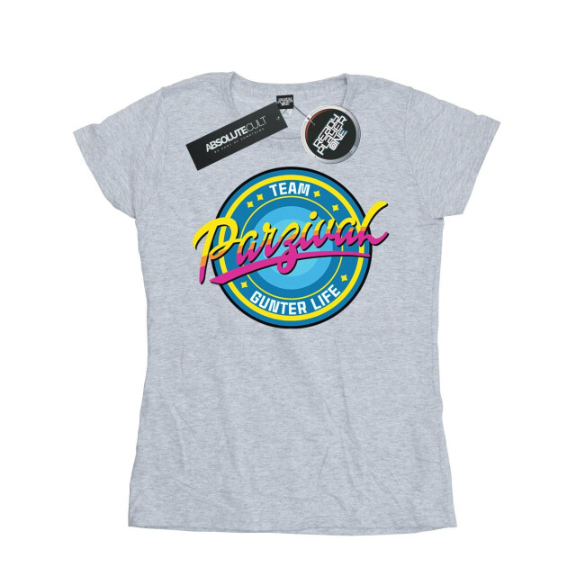 Li-cense Ready player one dames team parzival katoenen t-shirt UTBI38134_sportsgrey large