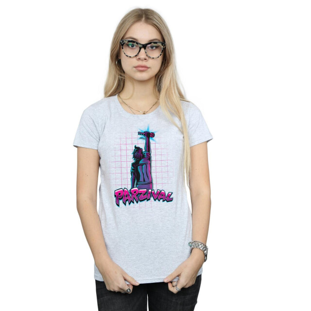 Li-cense Ready player one dames parzival key katoenen t-shirt UTBI38096_sportsgrey large