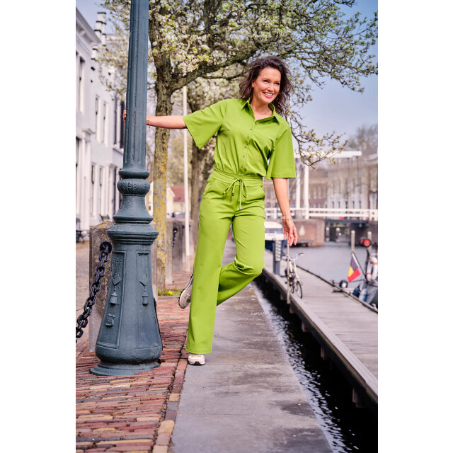 Mi Piace Travell blouse 202502- 202502-groen large