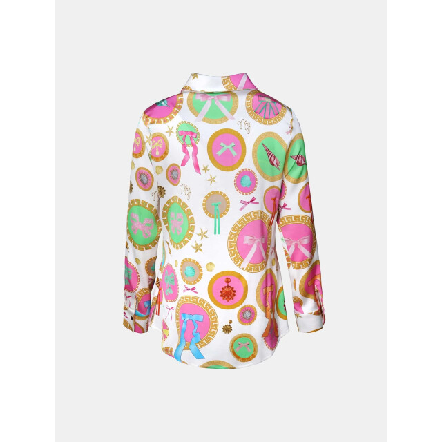 Mucho Gusto ® blouse francis bay barok cirkel print MUCHO GUSTO® Blouse Francis Bay Barok Cirkel Print large