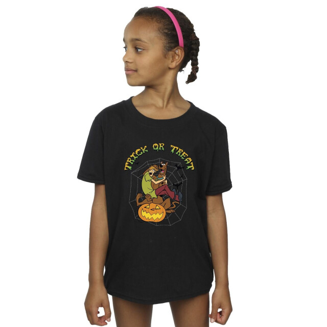 Li-cense Scooby doo meisjes trick or treat katoenen t-shirt UTBI34973_black large