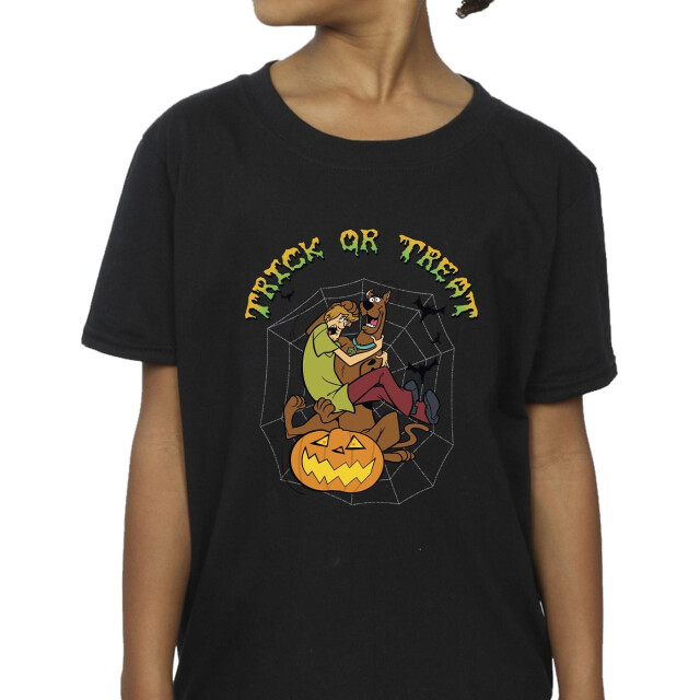 Li-cense Scooby doo meisjes trick or treat katoenen t-shirt UTBI34973_black large