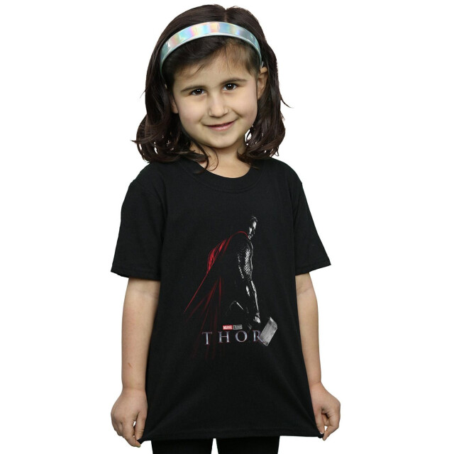 Li-cense Marvel studios meisjes thor poster katoen t-shirt UTBI31032_black large