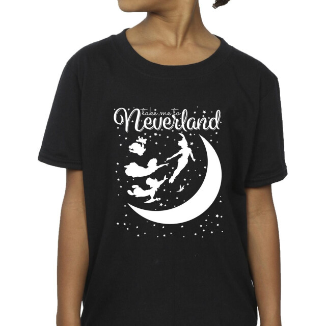 Li-cense Disney meisjes peter pan neem me mee naar neverland katoenen t-shirt UTBI33362_black large