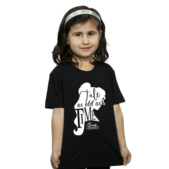 Li-cense Disney meisjes verhaal zo oud als de tijd katoen t-shirt UTBI33617_black large