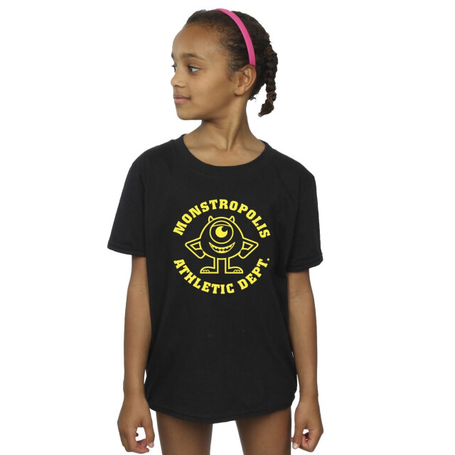 Li-cense Disney meisjes monsters university monstropolis katoenen t-shirt UTBI30884_black large