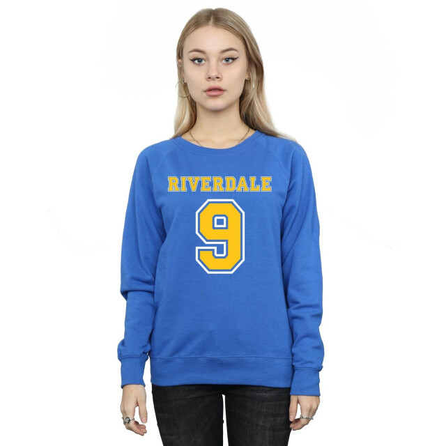 Li-cense Riverdale dames nine logo sweatshirt UTBI34031_royalblue large