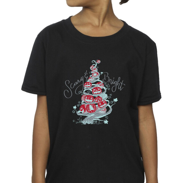 Li-cense Disney meisjes the nightmare before christmas eng & helder katoenen t-shirt UTBI32994_black large