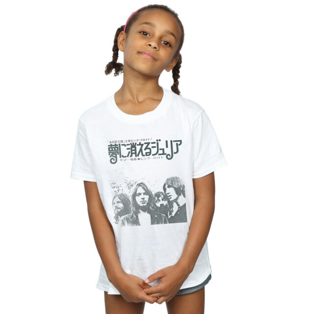 Li-cense Pink floyd meisjes julia dream summer 86 katoenen t-shirt UTBI33409_white large
