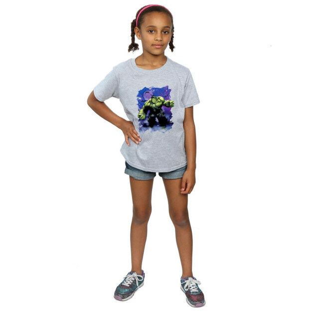 Li-cense Marvel meisjes hulk halloween spookachtig bos katoenen t-shirt UTBI3326_sportsgrey large
