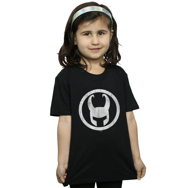 Li-cense Marvel meisjes loki pictogram katoenen t-shirt UTBI31655_black large