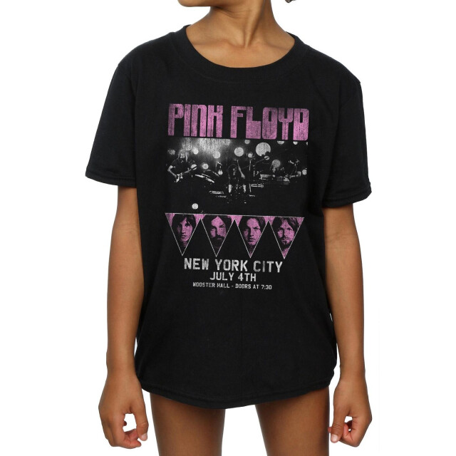 Li-cense Pink floyd meisjes tour nyc katoenen t-shirt UTBI33408_black large