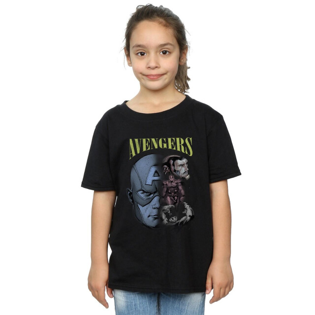 Li-cense Marvel meisjes avengers hommage katoenen t-shirt UTBI31427_black large