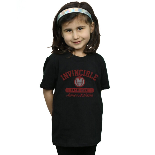 Li-cense Marvel meisjes iron man activate katoenen t-shirt UTBI31554_black large
