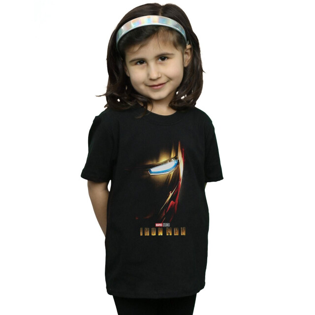 Li-cense Marvel studios meisjes iron man poster katoenen t-shirt UTBI31030_black large