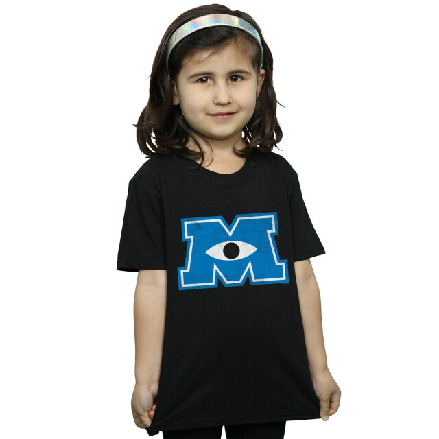 Li-cense Disney meisjes monsters university monster m katoenen t-shirt UTBI30849_black large