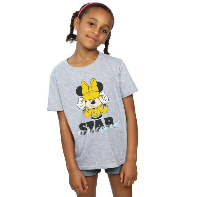 Li-cense Disney meisjes mickey mouse star you are katoenen t-shirt UTBI28899_sportsgrey large