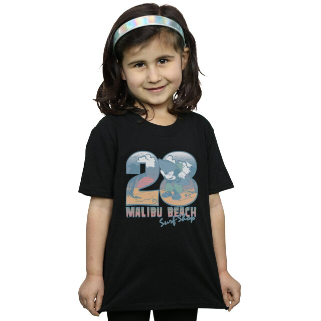 Li-cense Disney meisjes mickey mouse surf shop katoenen t-shirt UTBI29053_black large