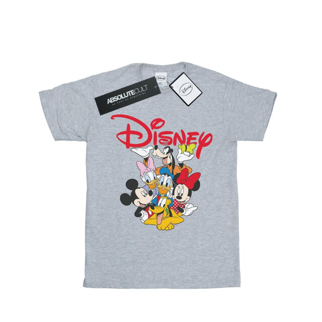 Li-cense Disney meisjes mickey mouse crew katoenen t-shirt UTBI28812_sportsgrey large