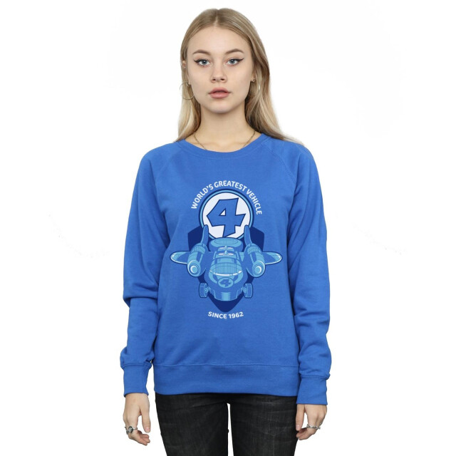Li-cense Marvel dames fantastic four fantasticar sweatshirt UTBI26185_royalblue large
