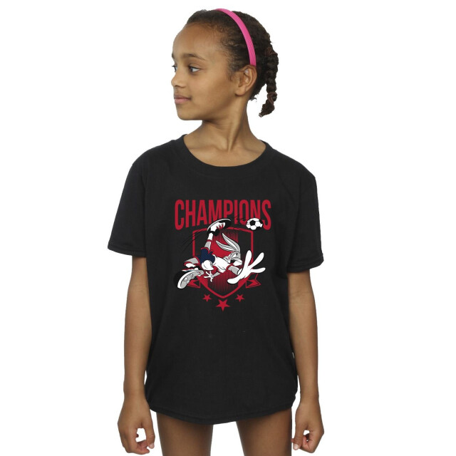 Li-cense Looney tunes meisjes bugs bunny kampioenen katoenen t-shirt UTBI25446_black large
