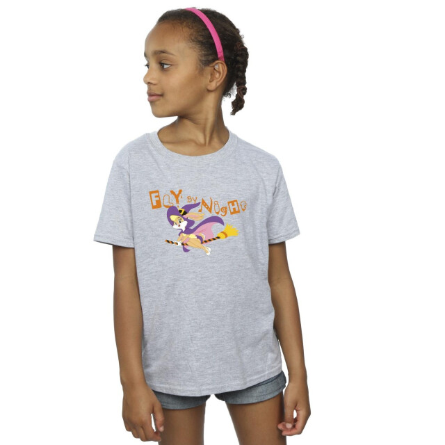 Li-cense Looney tunes meisjes lola fly by night katoenen t-shirt UTBI25880_sportsgrey large