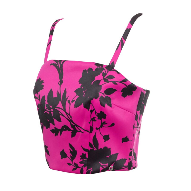 Guess Roze top met bloemenprint Guess Roze Top Met Bloemenprint large