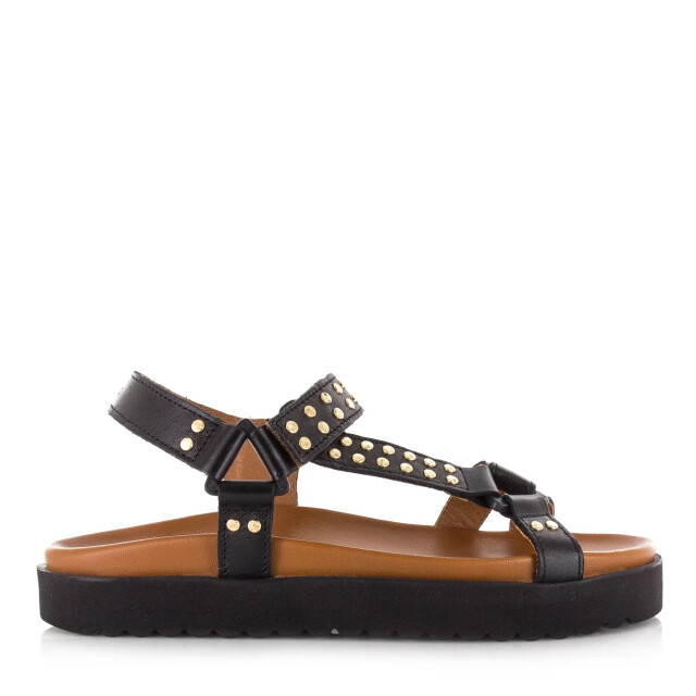 DWRS Label Dwrs kodiak leren sandalen met studs platte sandalen dames S2859-01 2202 large