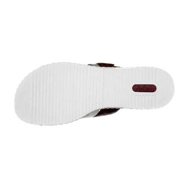 Rieker Sandaal v3652-91 olive/offwhite/mint/cayenne V3652-91 large