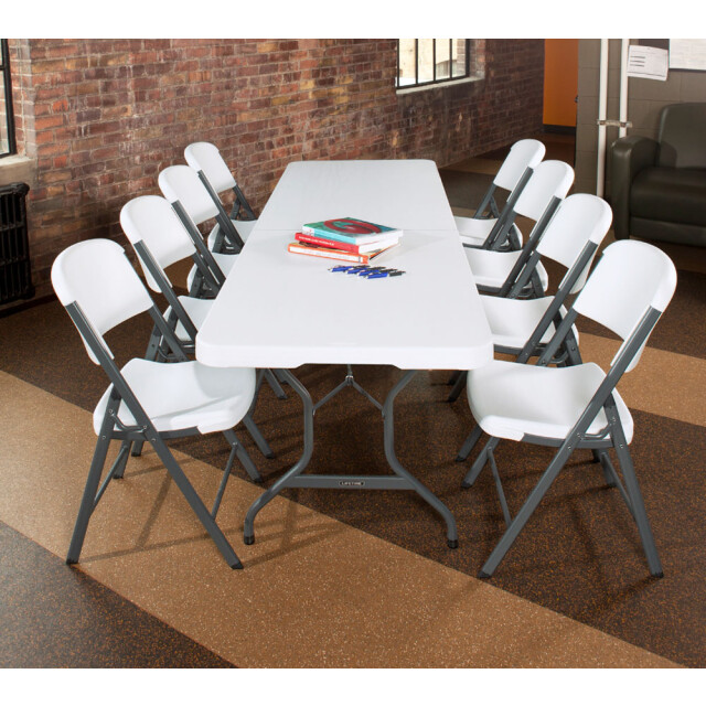 Lifetime Grote kunststof campingtafel opvouwbaar 76x244x74 cm 3181606 large