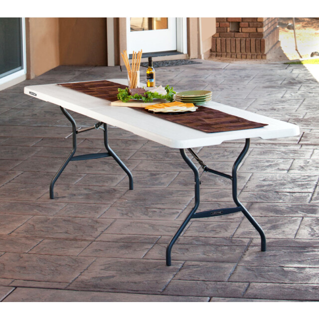 Lifetime Grote kunststof campingtafel opvouwbaar 76x244x74 cm 3181606 large