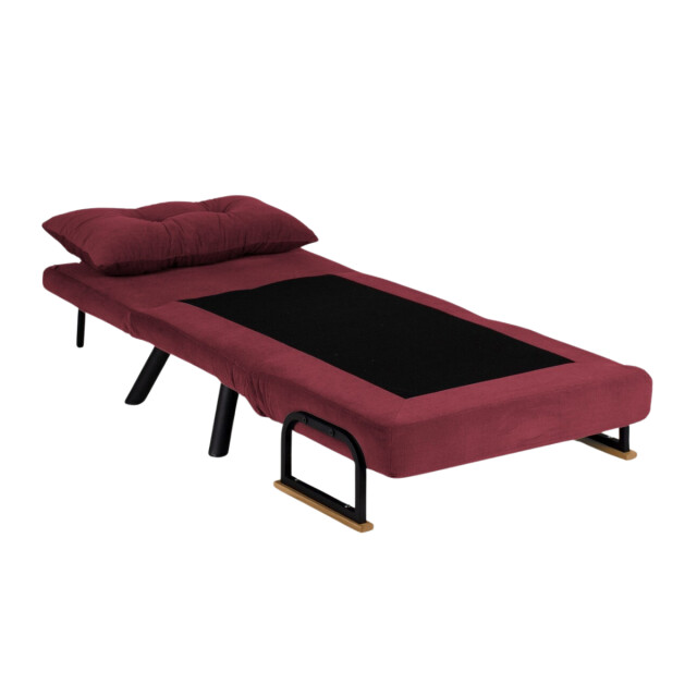CaliCosy Slaapfauteuil in stof met metalen poten l67 cm sando 3178554 large