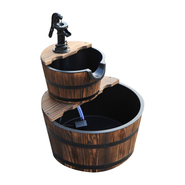 4goodz Outsunny tuin- en binnenfontein cascade 2 verdiepingen 3181597 large