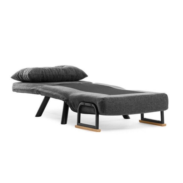 CaliCosy Slaapfauteuil in stof met metalen poten l67 cm sando 3178556 large