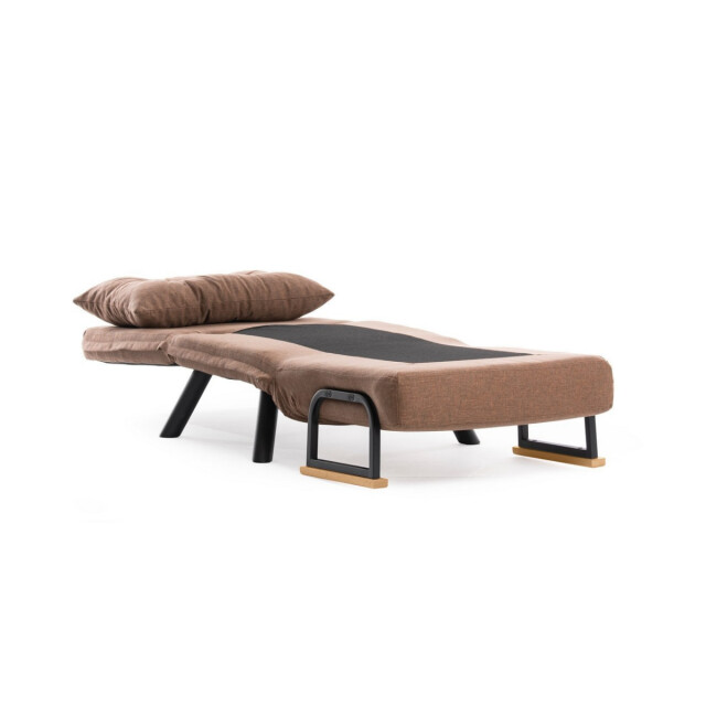 CaliCosy Slaapfauteuil in stof met metalen poten l67 cm sando 3178558 large