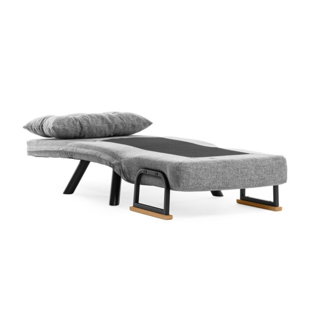 CaliCosy Slaapfauteuil in stof met metalen poten l67 cm sando 3178555 large