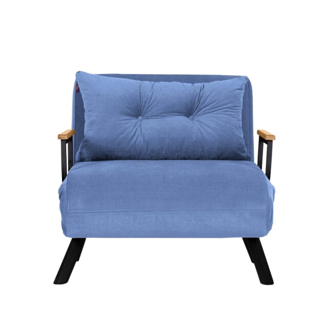 CaliCosy Slaapfauteuil in stof met metalen poten l67 cm sando 3178552 large