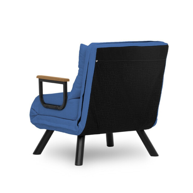 CaliCosy Slaapfauteuil in stof met metalen poten l67 cm sando 3178552 large