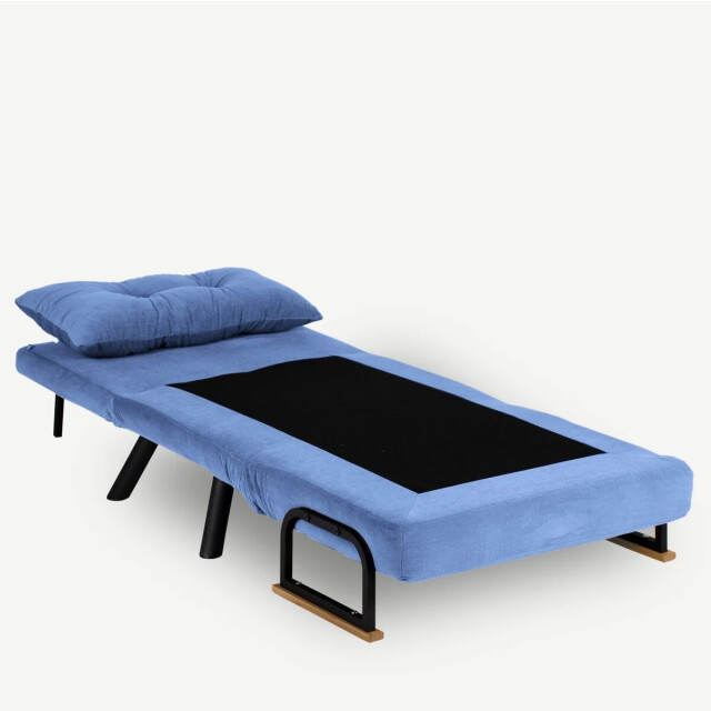 CaliCosy Slaapfauteuil in stof met metalen poten l67 cm sando 3178552 large