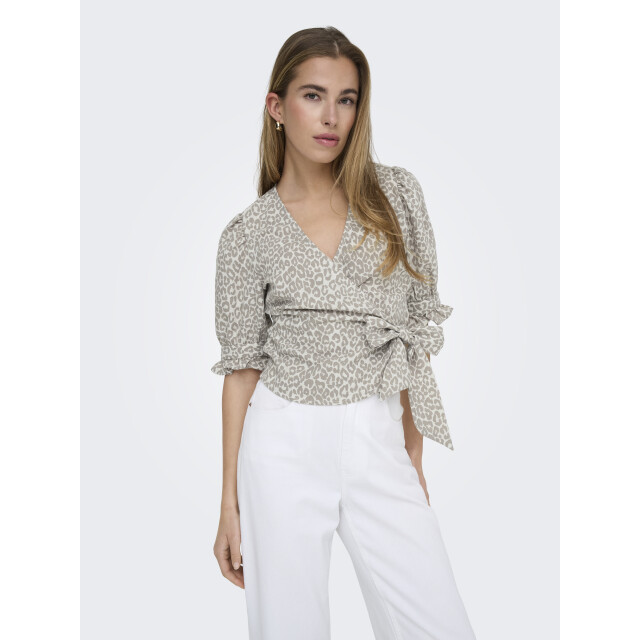 Only Onlemmia life 2/4 tie wrap top pnt 15356207 large