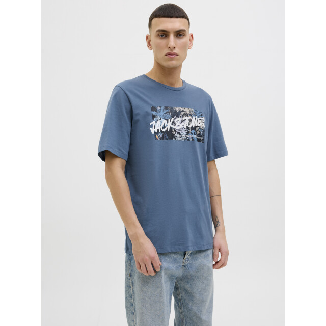 Jack & Jones Jjhawaii shape tee ss crew neck 12269324 large