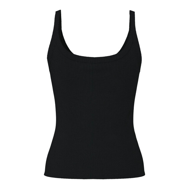 Pieces Dames hemd pcmay top met bandjes effen 17154482-Zwart large