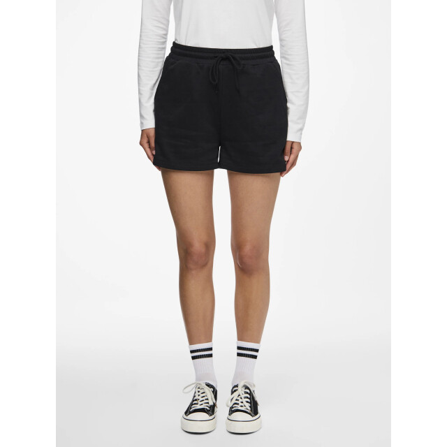 Pieces Dames loose shorts pcchilli sweat pants effen 17118868-Zwart large