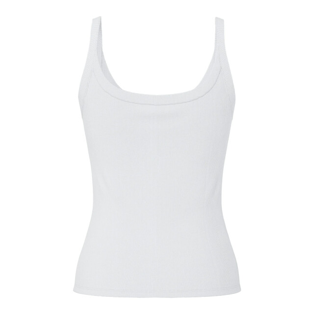 Pieces Dames hemd pcmay top met bandjes effen 17154482-Wit large