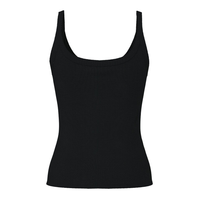 Pieces Dames hemd pcmay top met bandjes effen 17154482-Zwart large