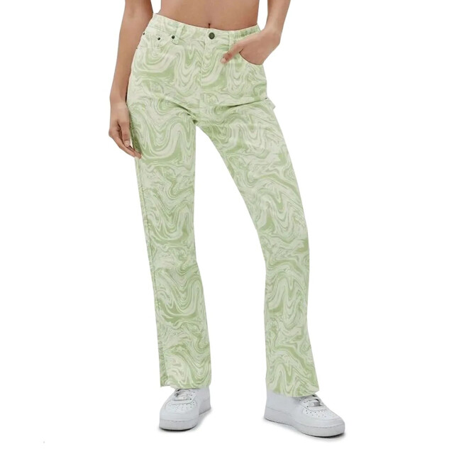 Guess Spijkerbroek met print Guess Groen Spijkerbroek Met Print large