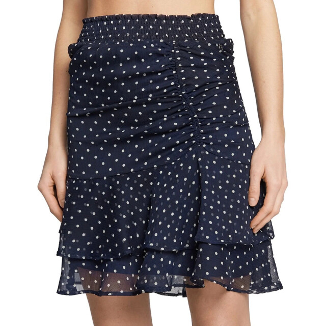Guess Donker rok met stippen Guess Donkerblauw Rok Met Stippen large