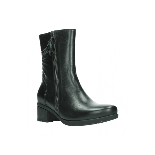 Wolky 07501 Enkellaarzen Zwart 07501 large