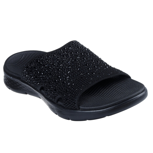 Skechers 141446/BBK Slippers Zwart 141446/BBK large